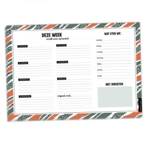 WEEKPLANNER A4
