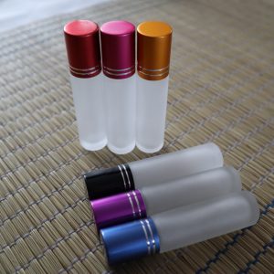 Roller set | Gekleurde dop mat 10 ml