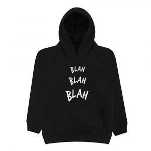 Kids hoodie | Blah blah blah