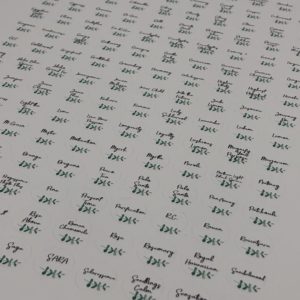 Sticker | Olie dop stickers “Naturel”