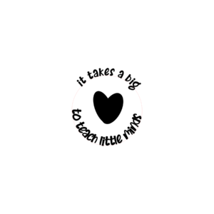 Sticker | It takes a big heart to teach