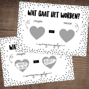 Kraskaart | Wat gaat het worden?