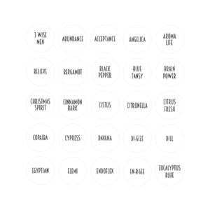 Sticker | Olie dop stickers “Blank”