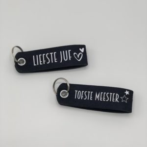 Sleutelhanger | Met eigen tekst
