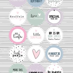 Stickervel | Cadeautje