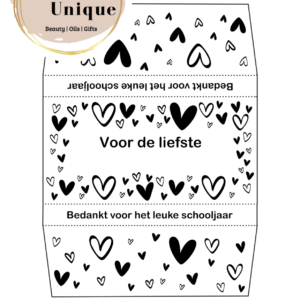 Tony reep wikkel – Voor de liefste / Bedankt voor het schooljaar