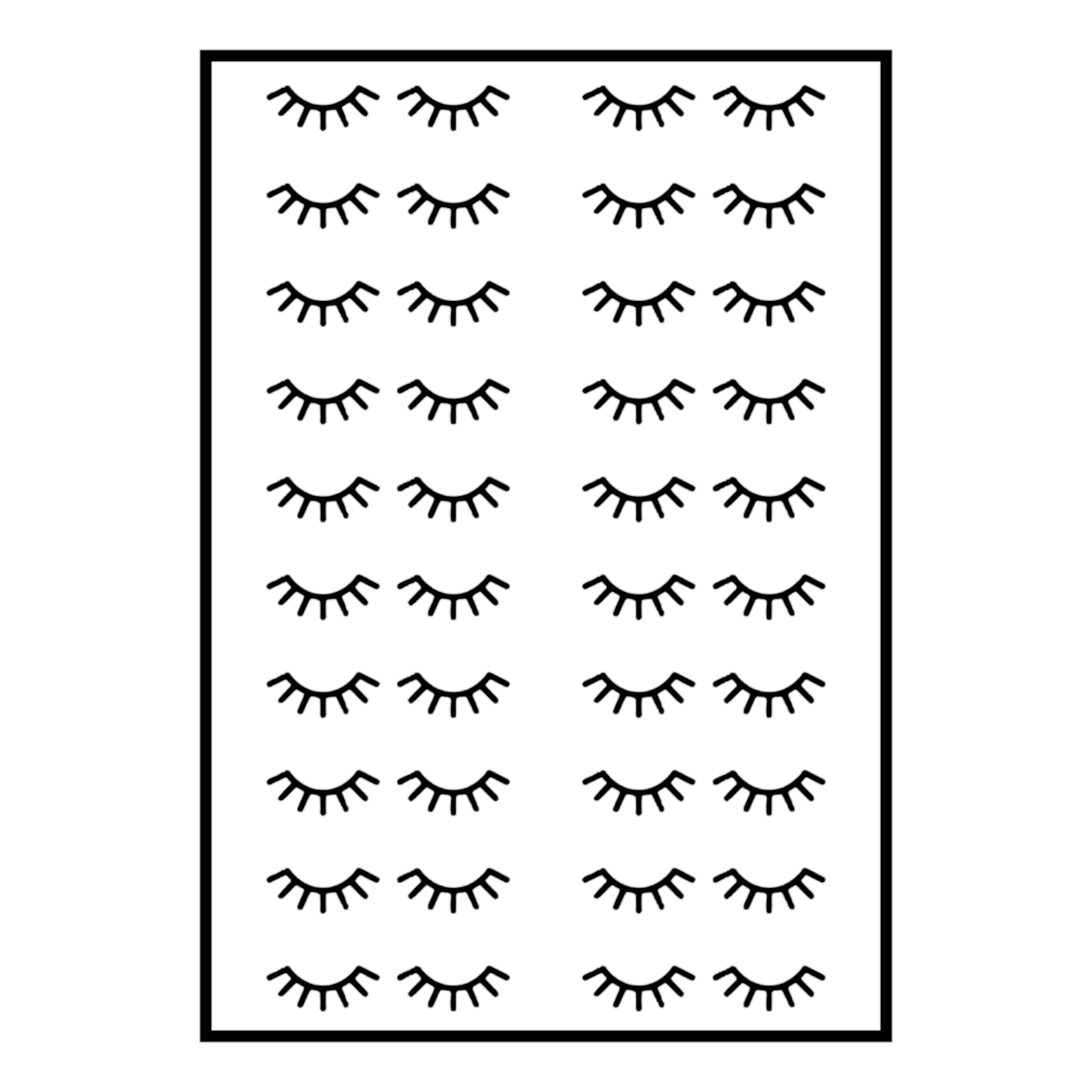 Sticker | Lashes