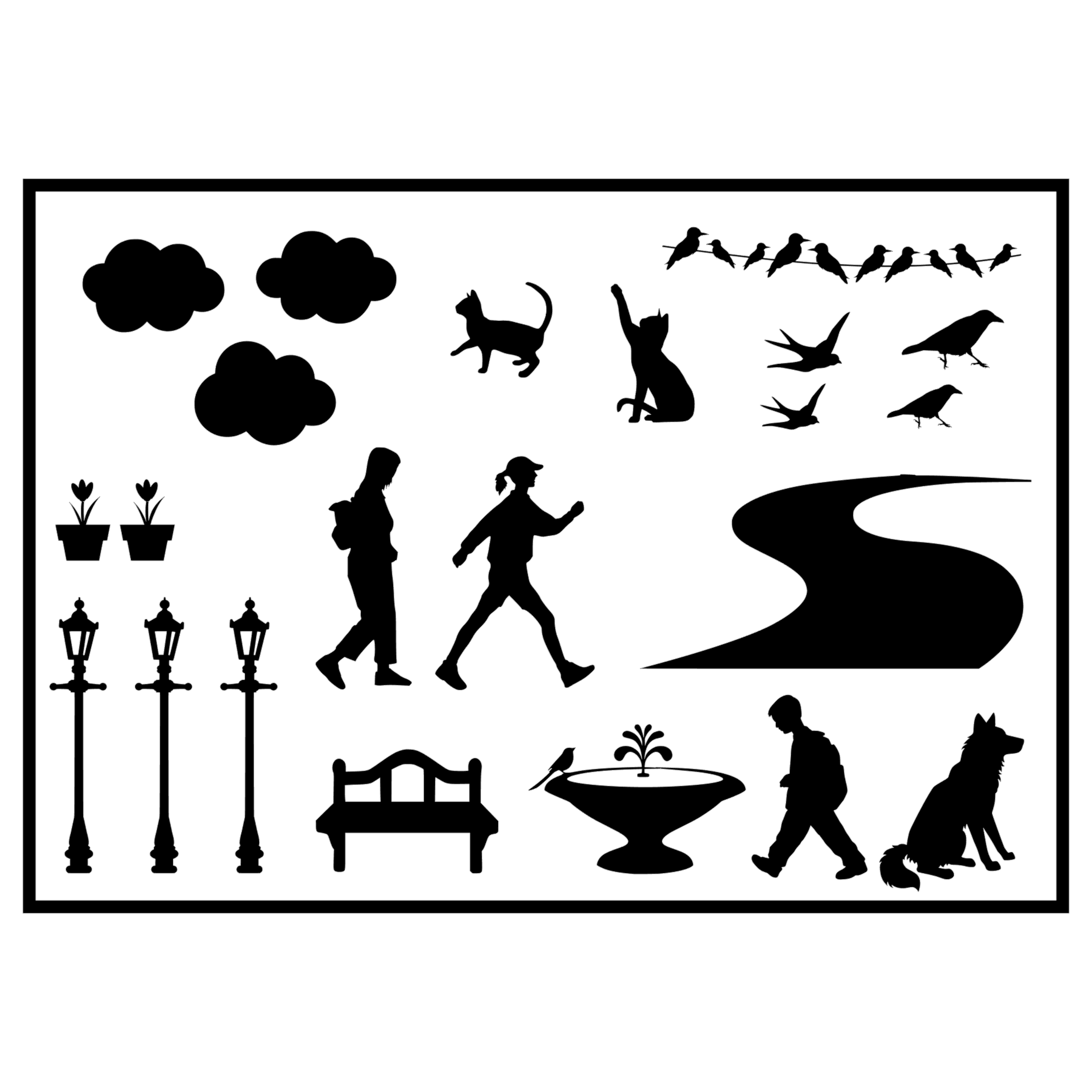 Sticker | Huisjes algemeen