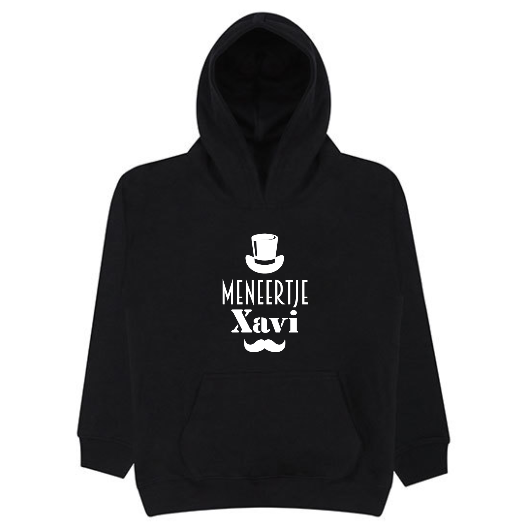 Kids hoodie | Meneertje met naam