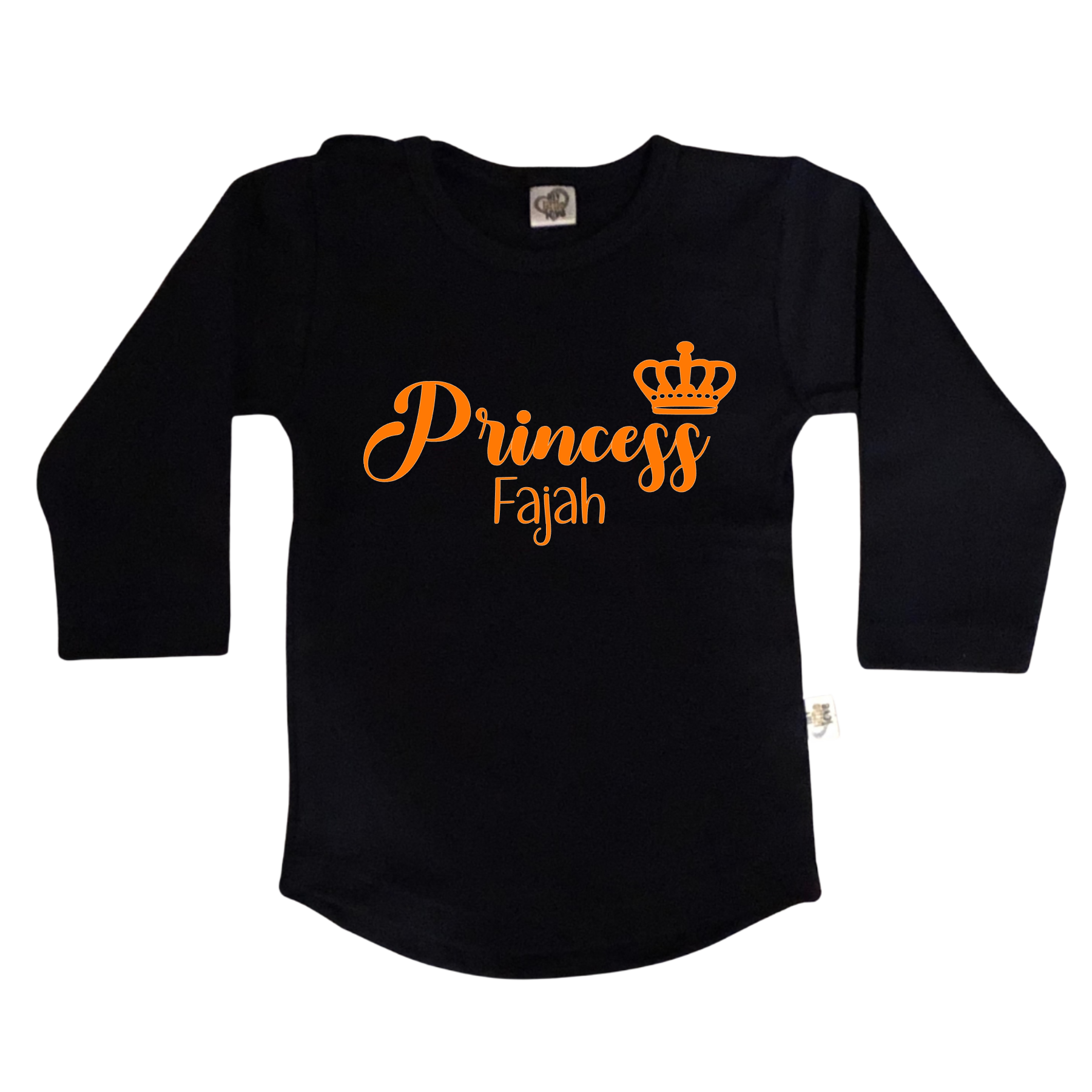 Kids t-shirt | Princess met naam