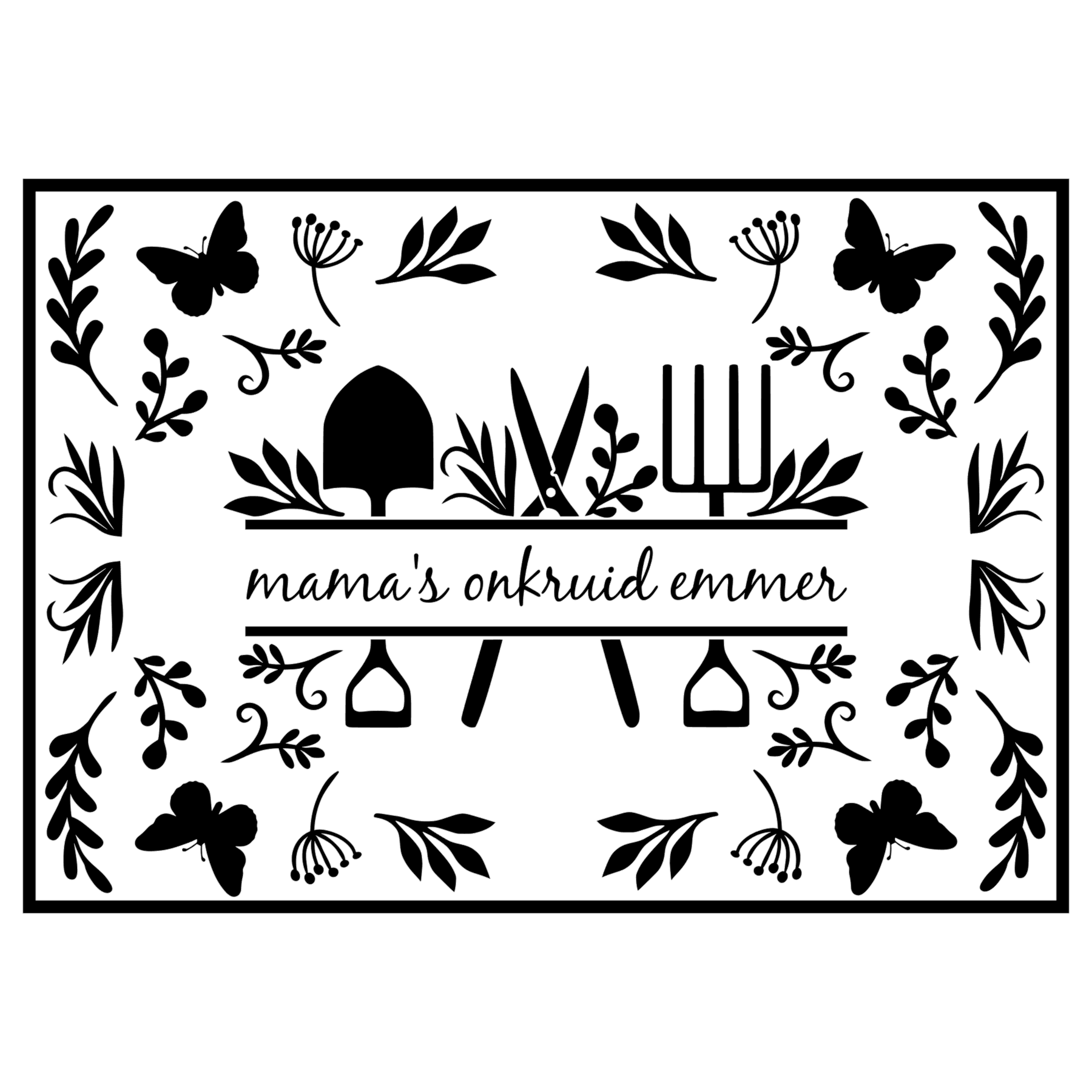 Sticker | Mama’s onkruid emmer