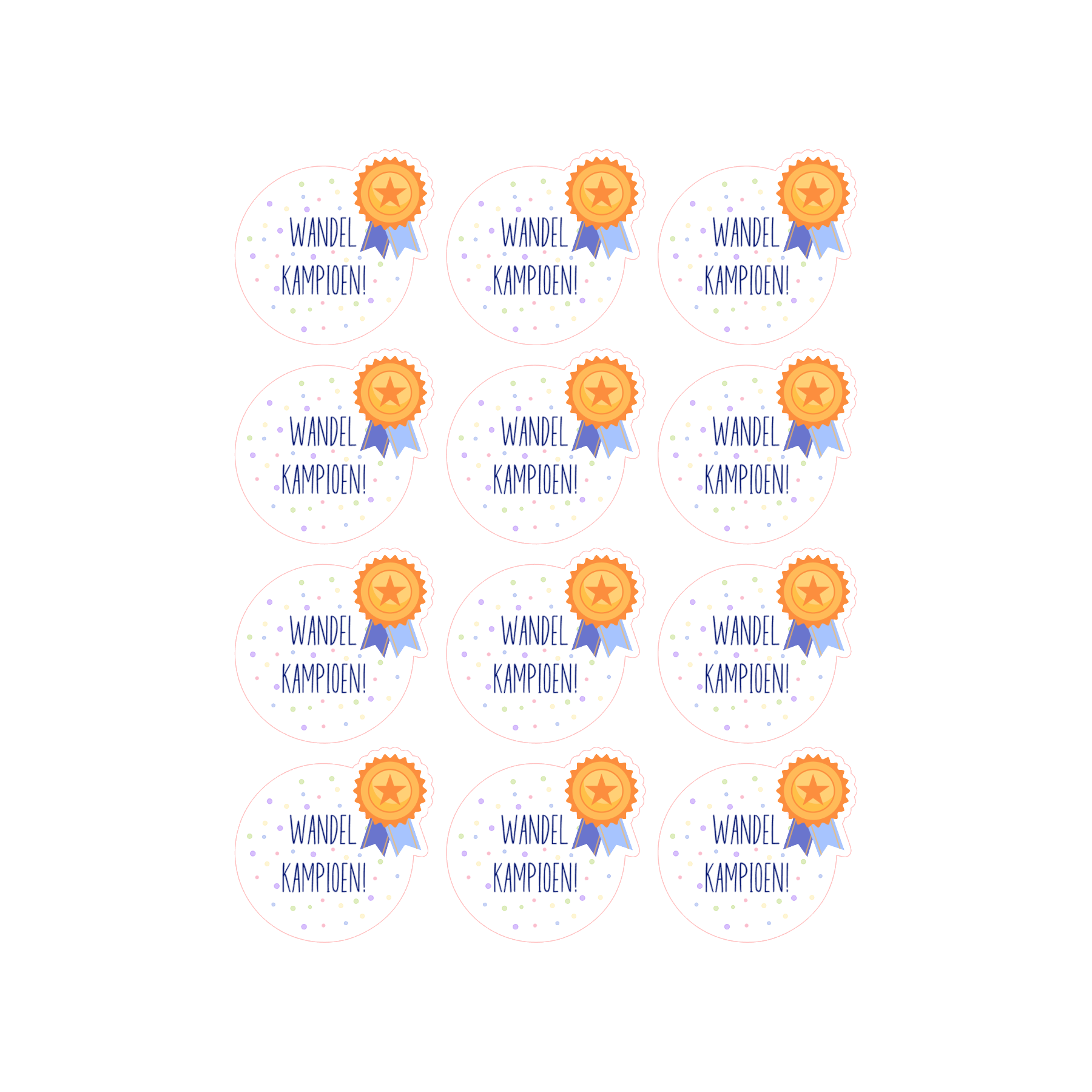 Sticker | Avondvierdaagse