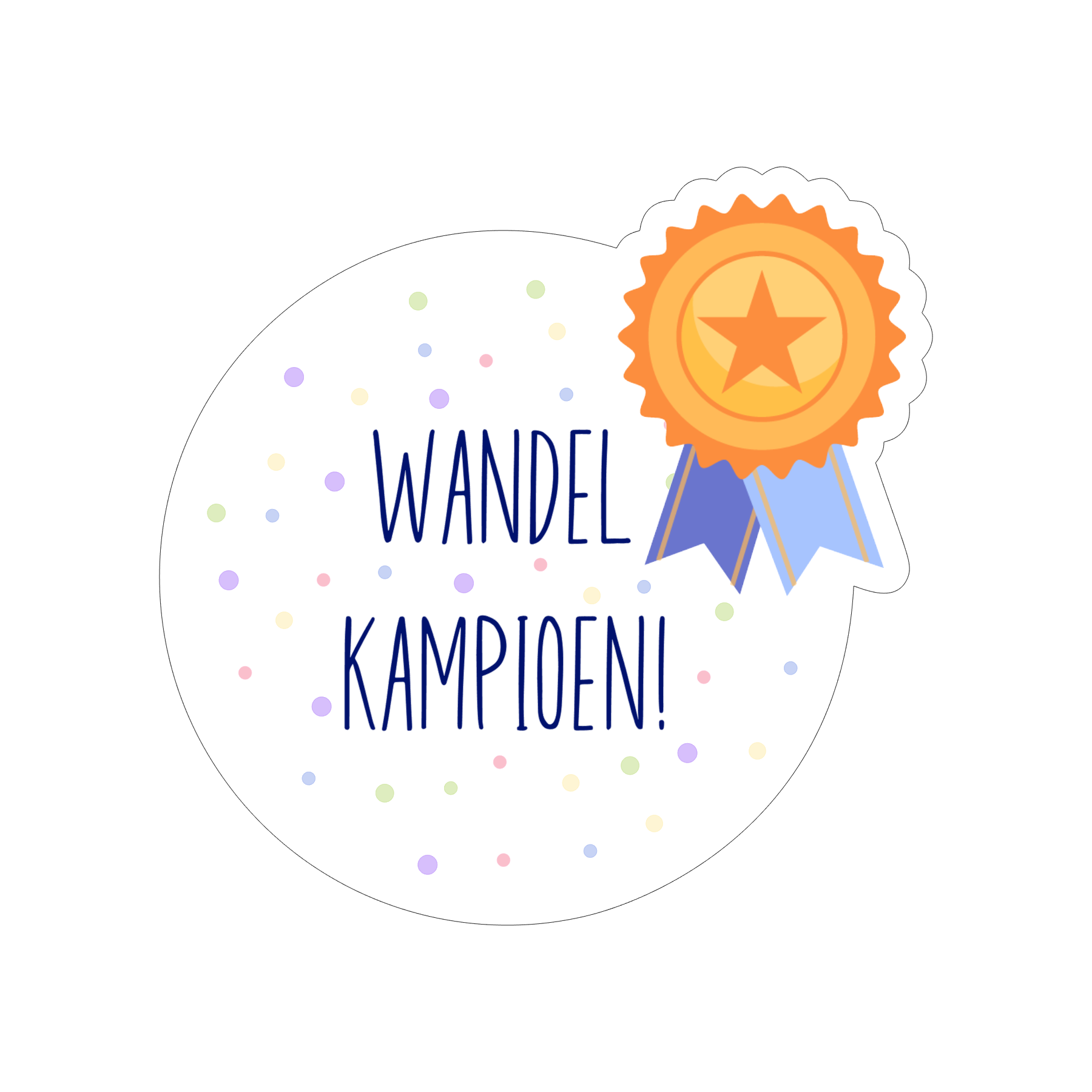 Sticker | Avondvierdaagse