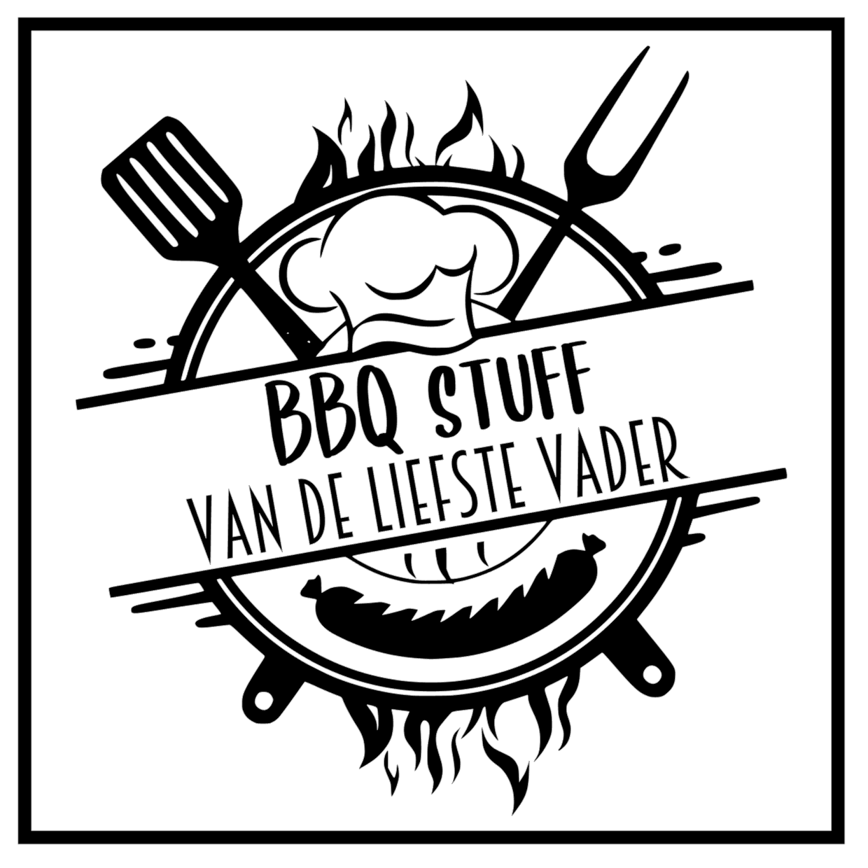 Sticker | BBQ stuff van de liefste …