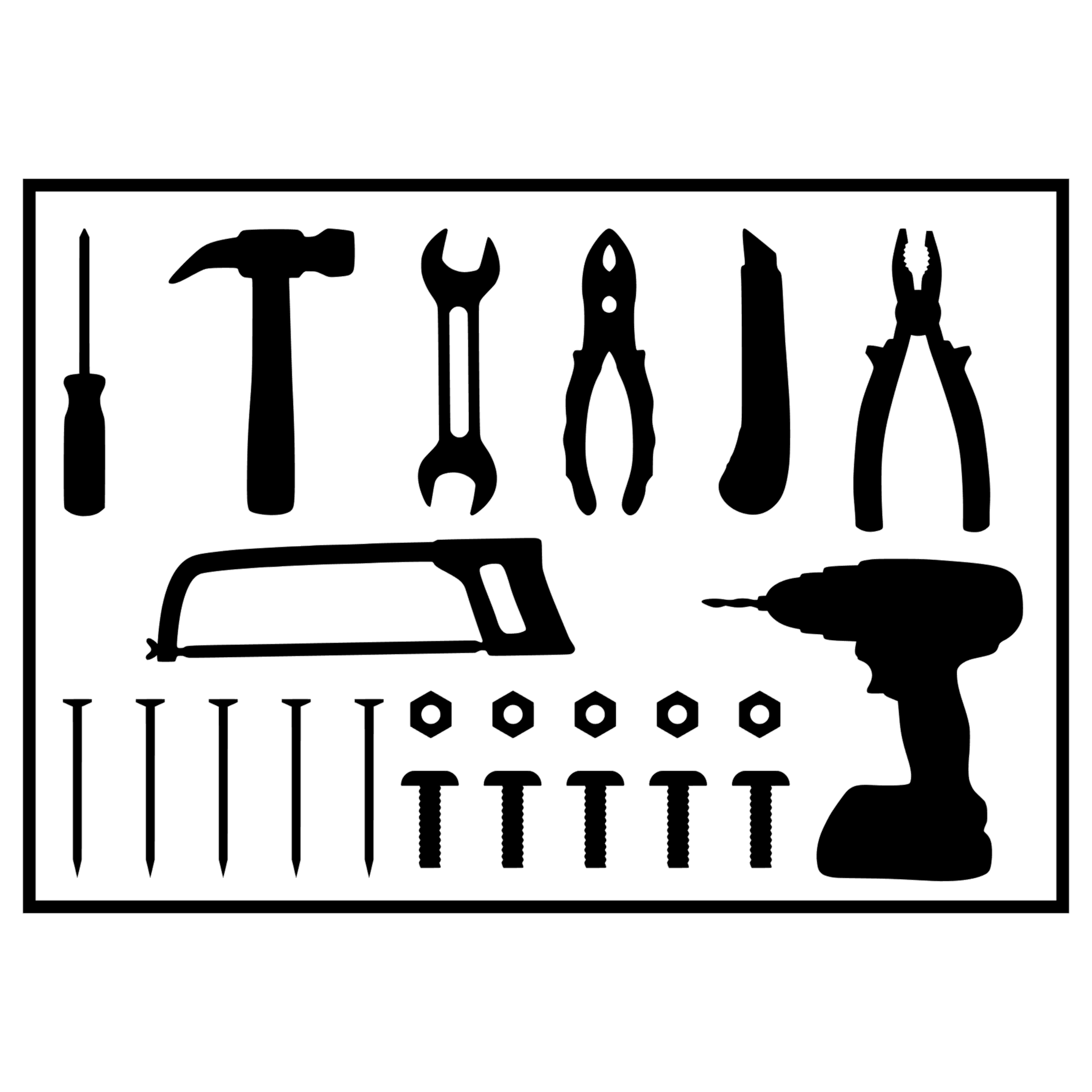 Sticker | Gereedschap