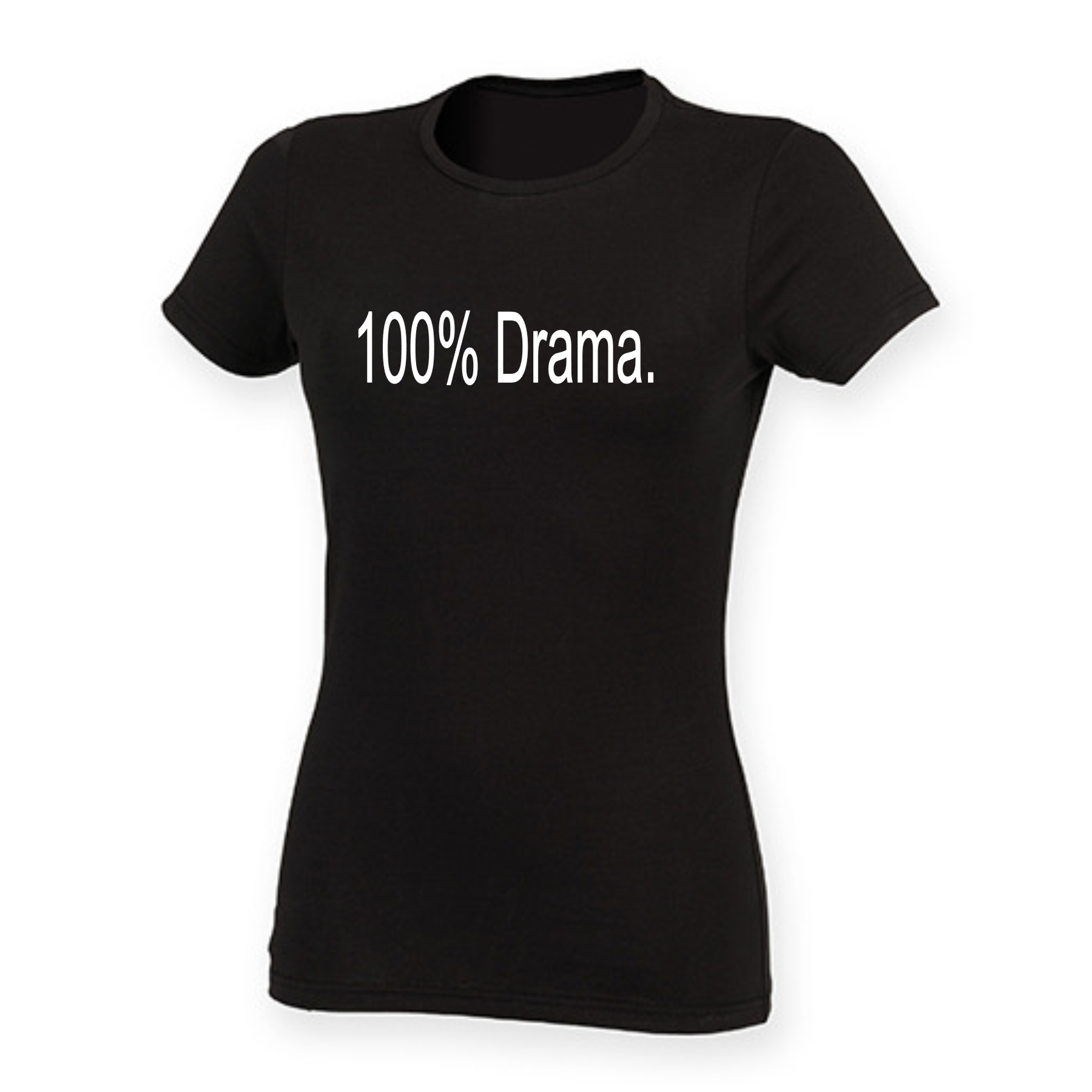 Dames t-shirt | 100% Drama