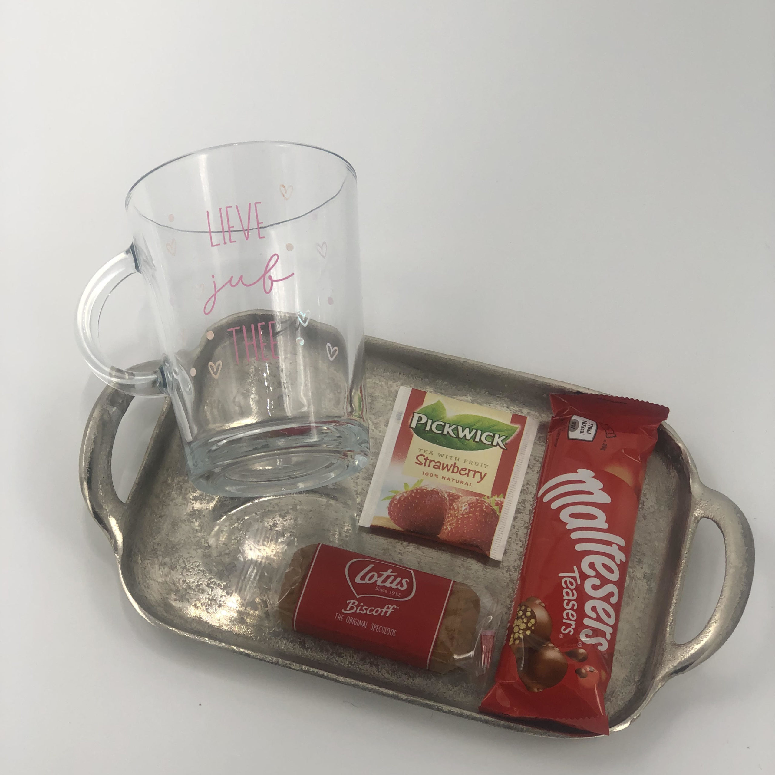 Thee glas | Lieve Oma/Mama/Juf thee